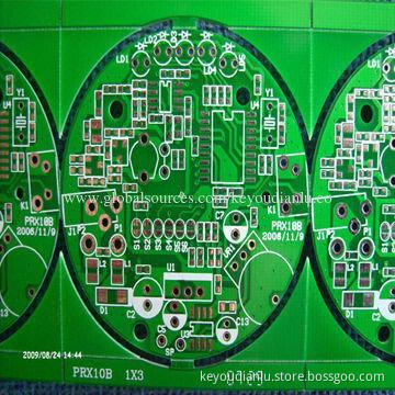 OEM 4 Layer PCB with 1oz Copper Thickness, Green Solder Mask